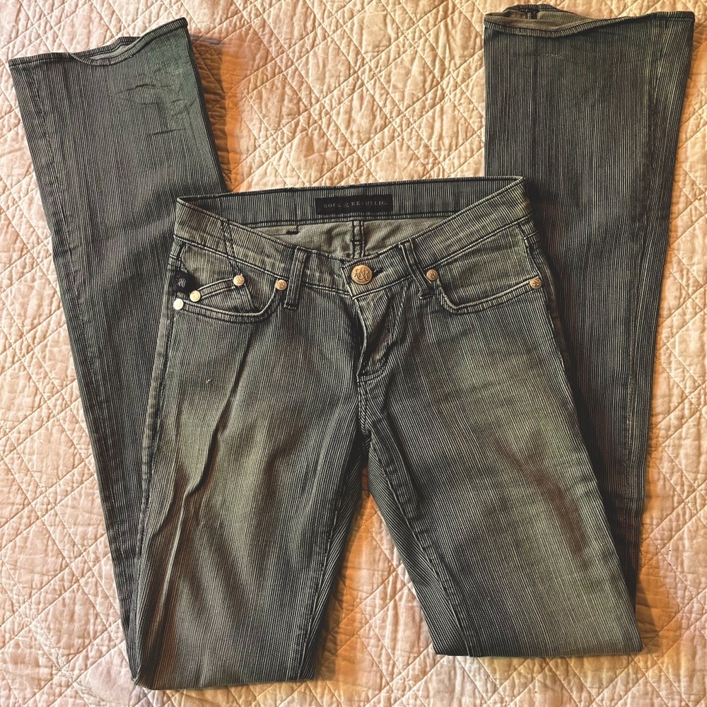 Rock & Republic sexy low rise jeans 🎸🎸🎸 - Picture 5 of 9